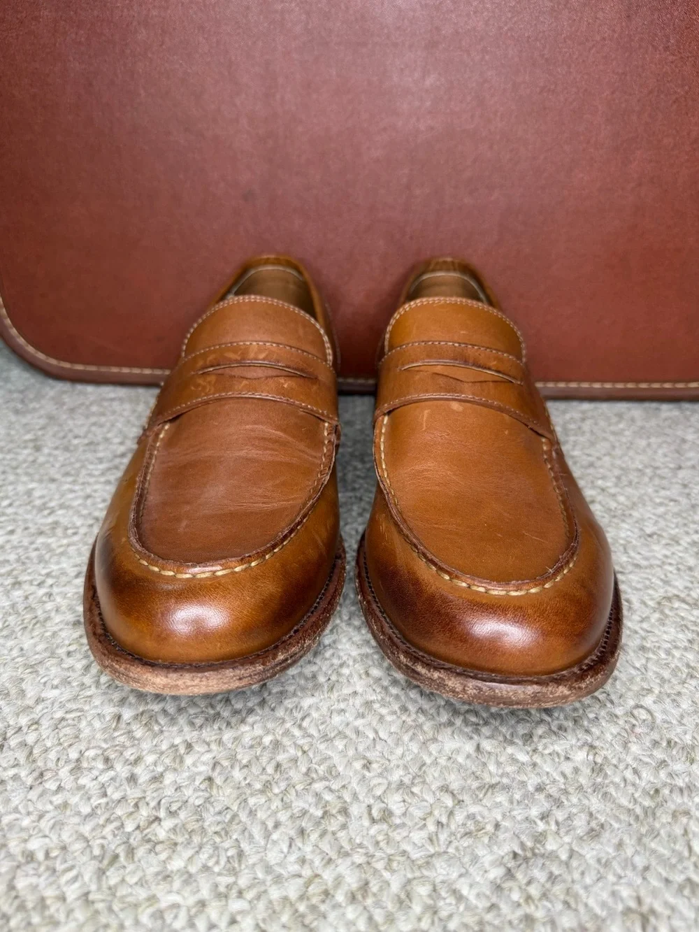 Frye Tyler Flex leather Penny loafer
